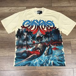 Godspeed Beach Tee Shirt Large 