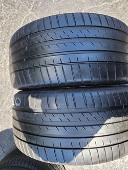 2 tires 245/40r19 michelin pilot sport 4