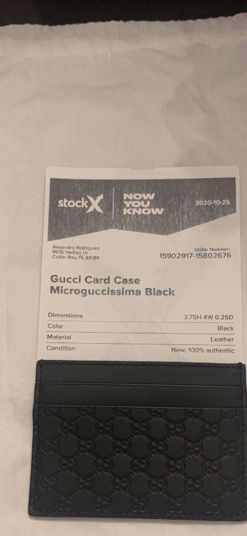 Gucci Card Case Wallet Brand New