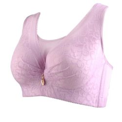 Lace Large Size Bra Thin Section Full Cup Push Up Bra Size 46/105C