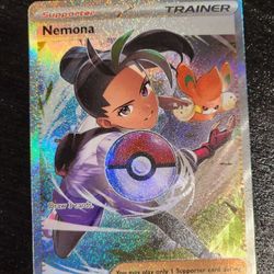 Pokemon TCG-  Paldean Fates - 238/091 - Nemona - Special Illustration Rare