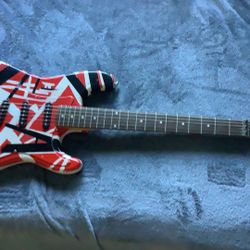 Van Halen Silverstone Guitar (read The Description)