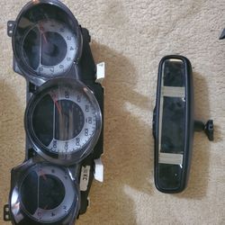 Acura TL 2008 Speedometer And Rear View Mirror 