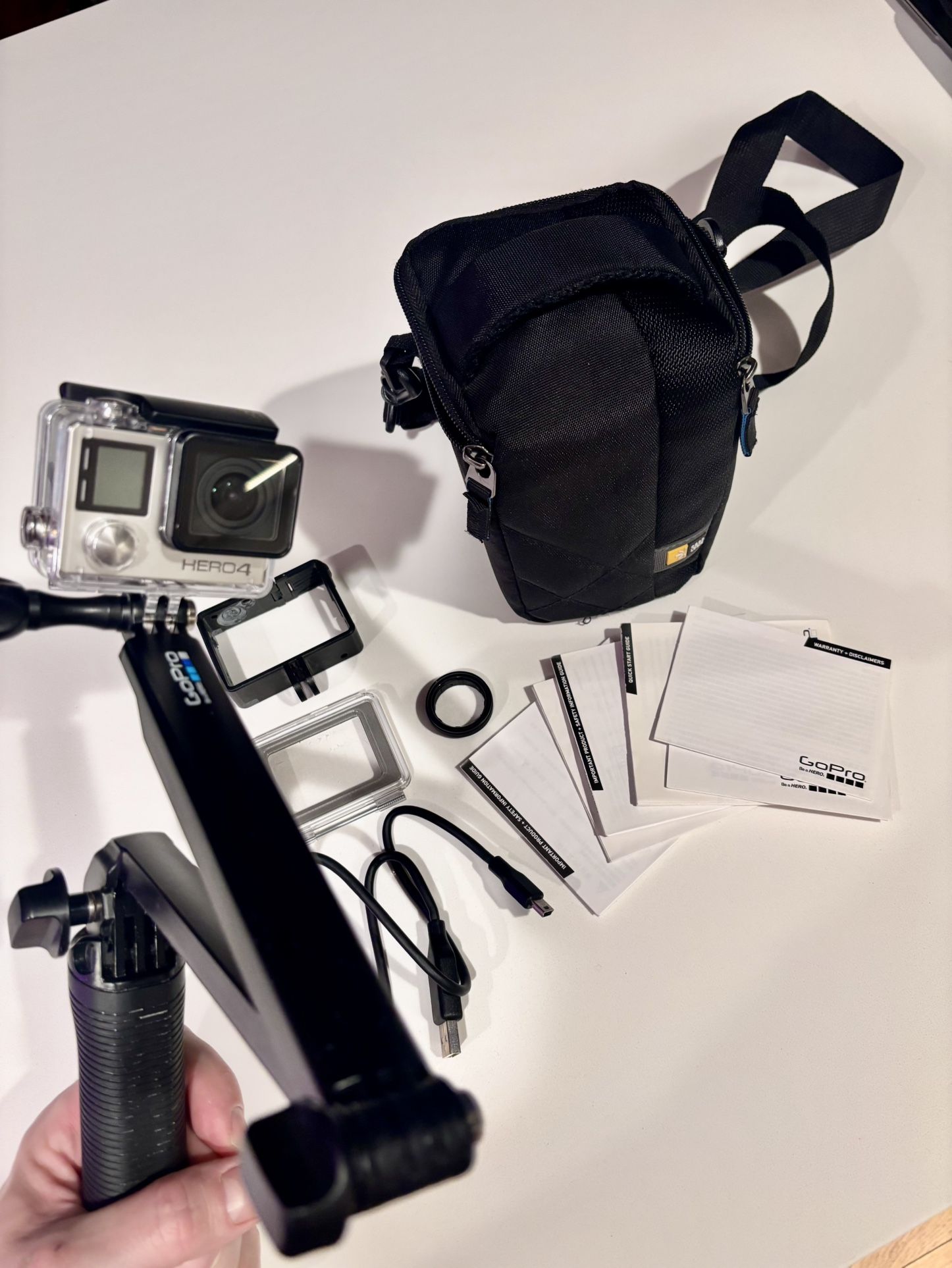GoPro Hero 4 with Accessories - Excellent Condition