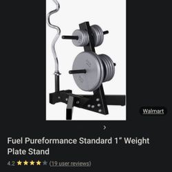 Fuel Pureformance Standard 1inch Weight Plate Stand Plate Tree--