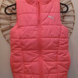 Puma Puffer Vest Girls Size 7/8 (Pink Or Blue) ✨$7 EACH✨
