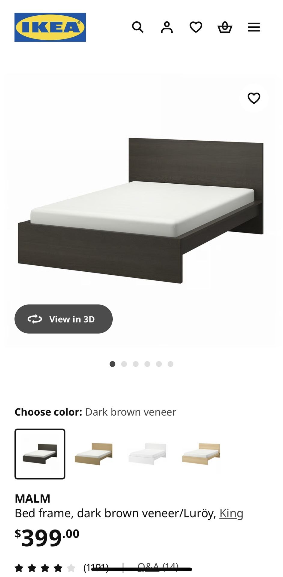 Ikea King Bed Frame