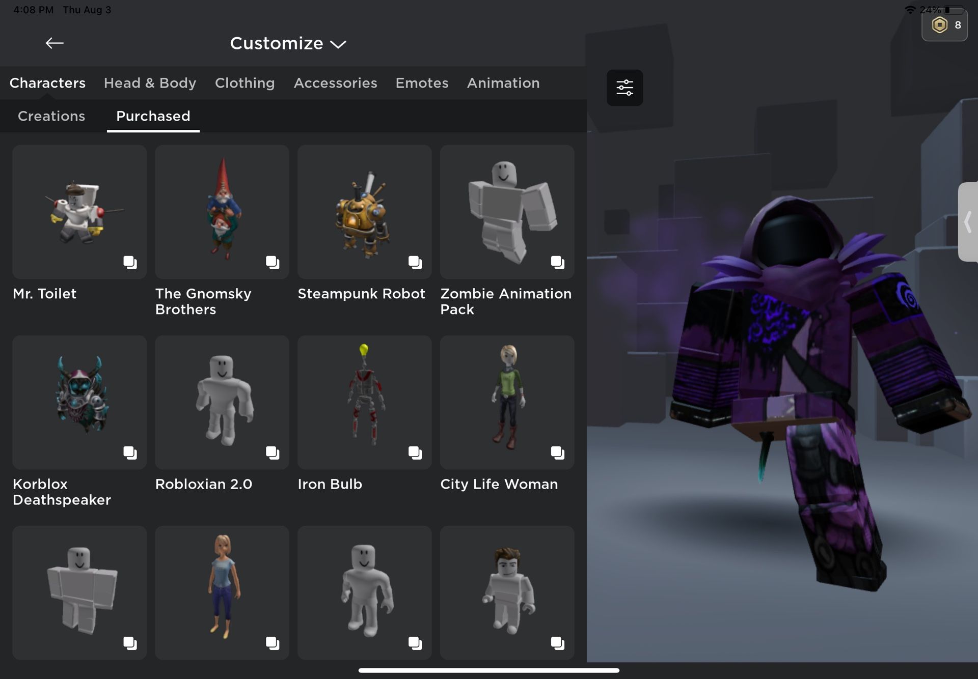 Headless Korblox Acc Roblox for Sale in Fort Worth, TX - OfferUp