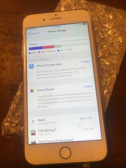 iPhone 7 Plus fully unlocked for any carrier rose gold 256 GB