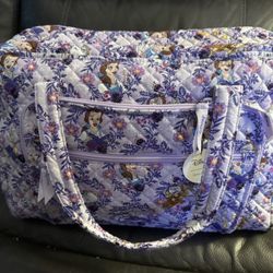 Disney Vera Bradley Belle Floral Weekender Bag