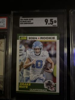 Drake Maye Panini score 