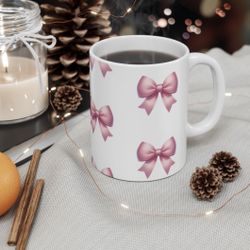 Cute Pink Bow Mug