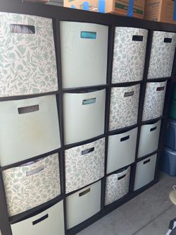 Cube storage unit