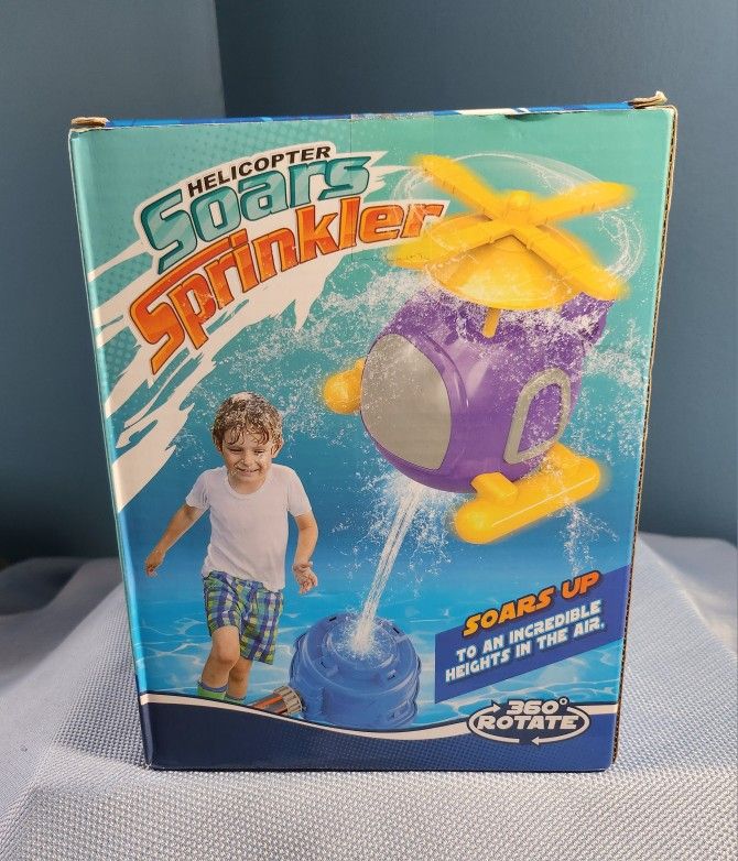 Kids Water Spray Sprinklers Helicopter