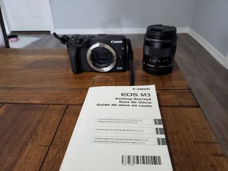 Canon EOS M3 Camera with Bag