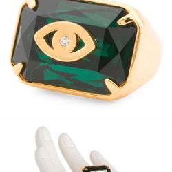 Kurt Geiger Emerald Ring