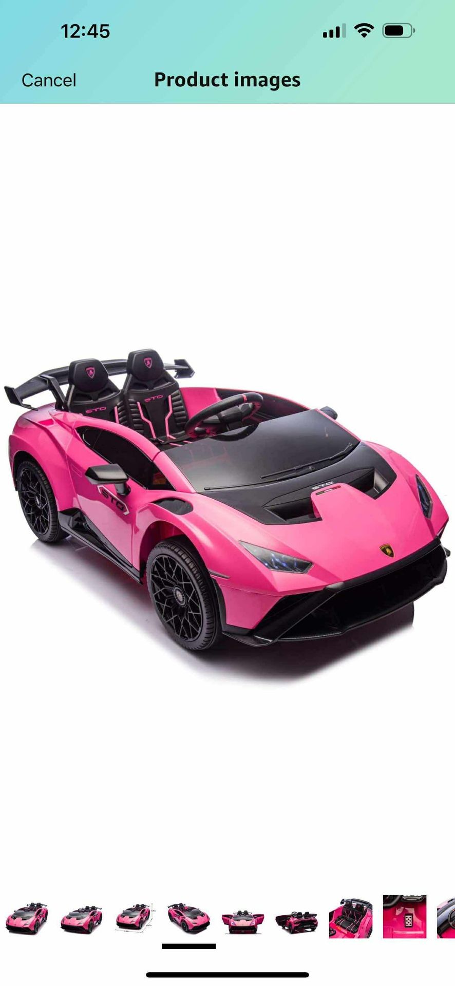 24V Kids Electric Ride-On Drift Car: Speeds 1.86-5.59 MPH, Ages 1-8, Foam Front Wheels, 360° Spin, LED Lights, Early Learning, USB Port (Pink + Polypr