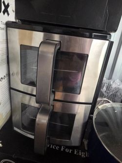 Stainless Steel Double Door Toaster Oven