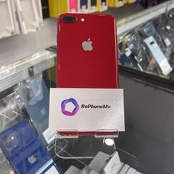 Apple iPhone 8 Plus 64GB Red Unlocked 