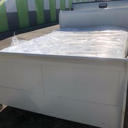 Bed + Bed Frame (king Size)