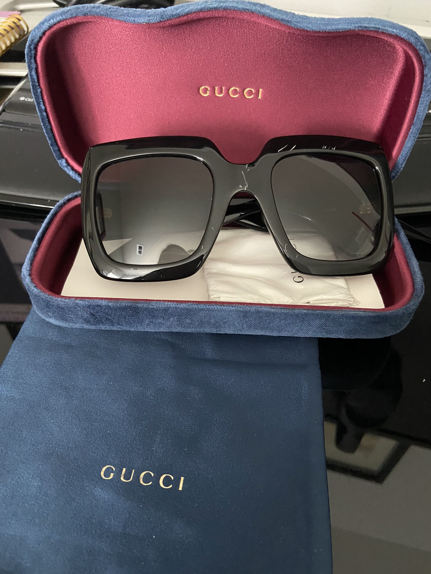 Oversized Gucci Sunglasses