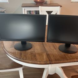 2 - 21inch Monitors Lenovo