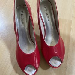Red Charlotte Russe High Heels