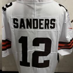 Sheduer Sanders On Field Jerseys