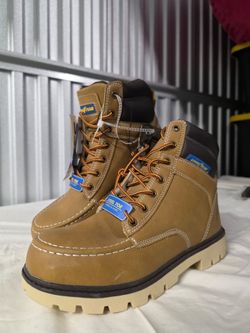 Goodyear Penn-ST Steel Toe Work Boots Wheat Men's Size 7 New With Tags