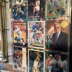 Several Binders of Cards For Sale
