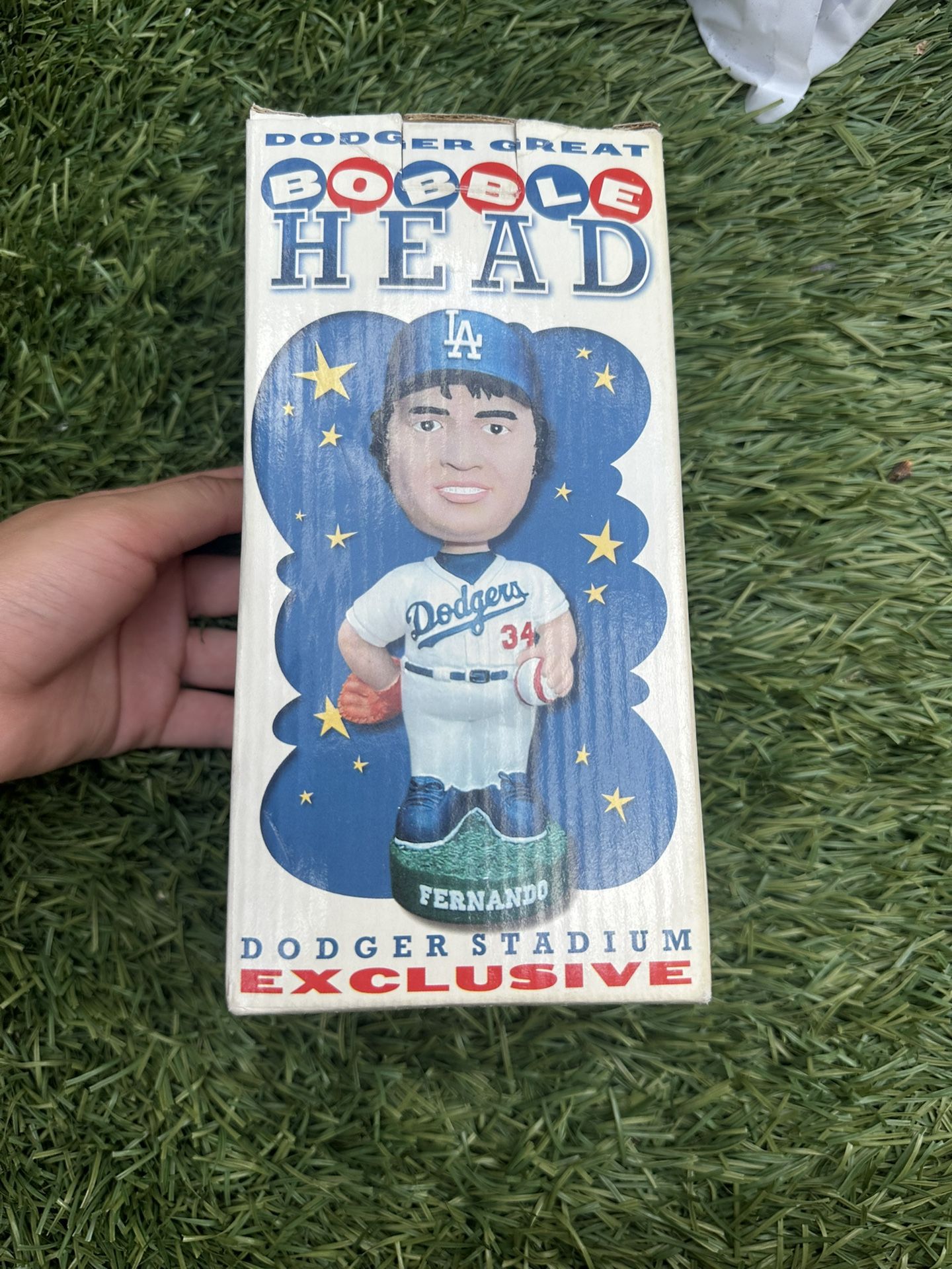 2001 Los Angeles Dodgers Fernando Valenzuela Bobblehead
