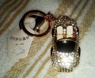 1pc car Keychain w / bling