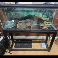 50 Gallon Aquarium Or Reptile Tank 