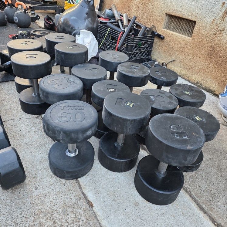 35-75lb Pro Style Dumbbells Set