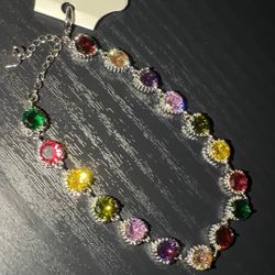 Rhinestone Anklet 
