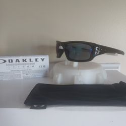 Oakley Valve Sunglasses Deep Blue Polarized Brand New 