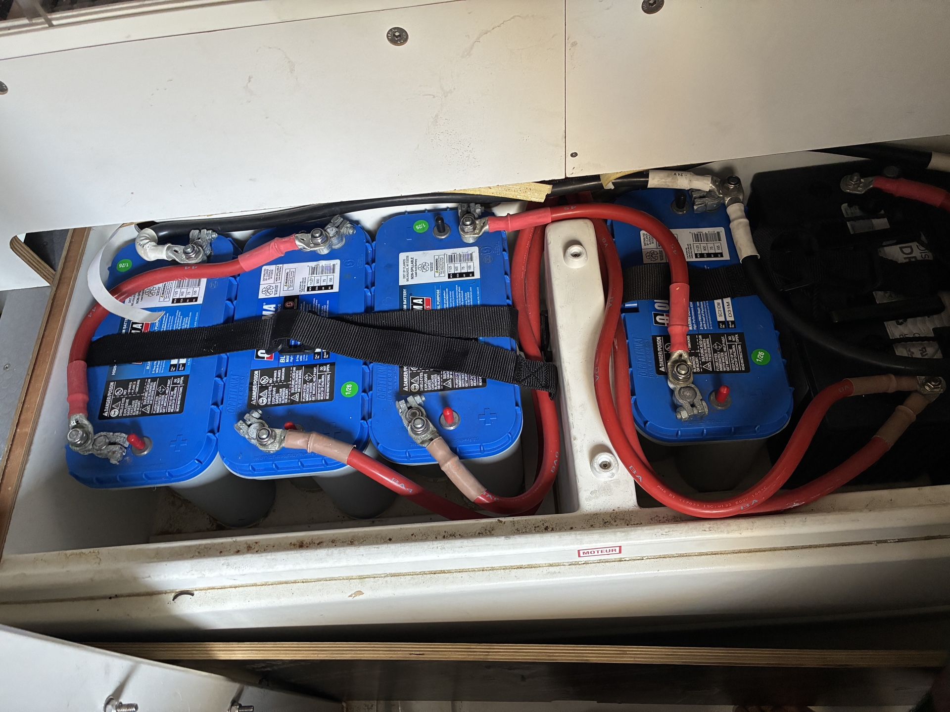 Optima Marine Batteries Brand New Fresh date codes Factory Warranty