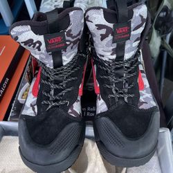 VANS UltraRange EXO Hi MTE-2 Artic Camo/BIk/Red 500383 Sz 10