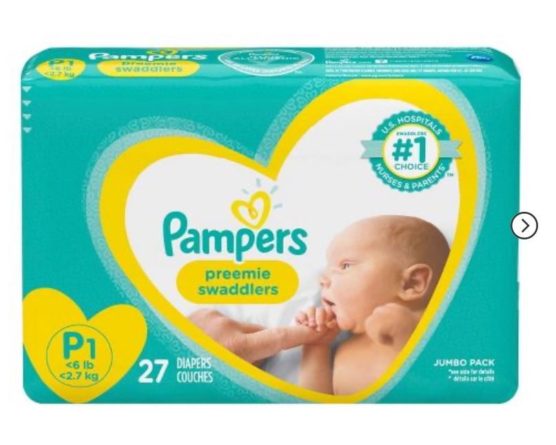 Pampers Premier swaddlers 