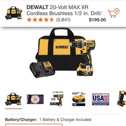 Dewalt 1/2in Drill 