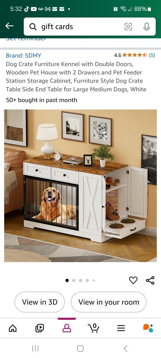 Furniture Dog Crate