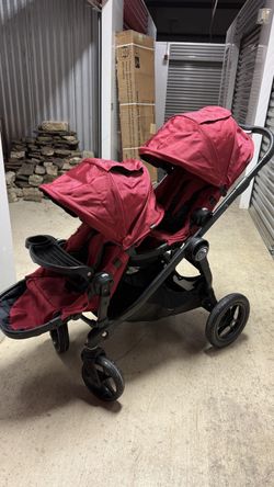 City select double baby stroller