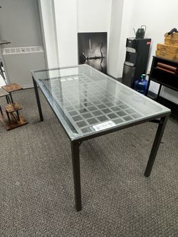 Glass table