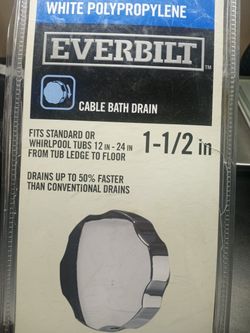 Cable BATH Drain 1 1/2 In