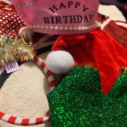 Happy Birthday Hat Two Santa Hat All Fir Just 3.00
