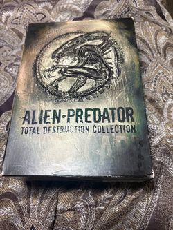 Alien Predator Total Destruction Collection DVD Box Set