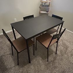 Dining Table And 4 Chairs