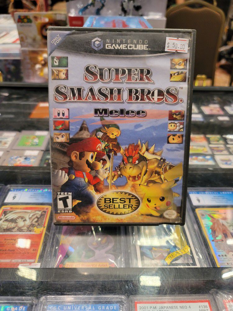 $50 Nintendo Gamecube- Super Smash Bros Melee ( No Manual)
