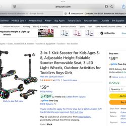 Childrens Heavy Duty Scooter