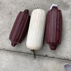 Three Boat Bumpers 